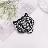 Brooches Metal Animal Tiger For Men And Women Enamel Pin Party Office Lapel Pins Corsage Vintage Jewelry