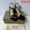 Heels With Box Women shoes Designer Sandals Quality genuine leather Sandals Heel height 7cm and 5cm Sandal Flat shoe Slides Slippers by 1978 001