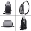 Waist Bags Chest Beach Bag For Men USB Charging Waterproof Pack Casual Crossbody Bolsa Feminina Sac Small Sling Single Shoulder Travel Male