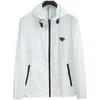Men's Jackets designer Spring summer new men sun protection clothing thin jacket hooded coat youth triangle 9DBE
