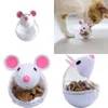 Chat jouets souris pour animaux de compagnie gobelet de nourriture jouet balle mangeoire interactive jeu d'entraînement à l'aide de Puzzle distributeur en plastique intéressant