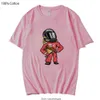 ジェームズハントミニF1 TシャツゲームグラフィックTシャツ100％コットン女性半袖トップY2K衣類男性