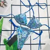 Designer bikinis kvinna sexig baddräkt med metall dekoration brev g sommar bikini strand lyx baddräkter