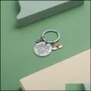 Key Rings Custom Personalized Keychain An Amazing Colleague Keyring Coworker Crystal Rainbow Christmas Party Birthday Gifts Drop Del Ot6Ys