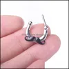 Neus Ringen Studs Valse Neuzen Stud Baard RVS Ring Neusclip Mode Trend Neus Clip Punctie Sieraden Ornament 3 5Ll Y2 Dhk9P