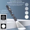 Flashlights Torches Professional 200 Lumen LED Aluminum Portable Pen Torch Flashlight USB Rechargeable Medical Pen Light For Doctor And Nurse 0109