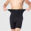 Shapers femininos de alta qualidade emagrecem masculino sem deslizamento calças de controle de pernas de barriga sem deslizamento faja shaper short faja