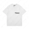 Мужские футболки Ess Tees Дизайнерская рубашка Мужчины Женщины Ламинированный принт с коротким рукавом Письмо Свободная повседневная футболка большого размера