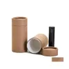 Gift Wrap 50 Pcs/Lot Eco Friendly 40 Ml Cardboard Deodorant Container Kraft 100 Biodegradable Paper Cosmetic Push Up Tube Drop Deliv Dhuqs