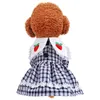 Odzież dla psów wiosna koronkowa kruche ubranie w kwiecistej sukience Słodka bawełniana kot