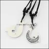 Другое индивидуальное ожерелье белое/черное як костей племя маори рыбной крюк Кокер Гавайи для серфинга мужчин женские украшения капля доставка ожога Otxfj