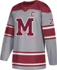 Kolej hokey giyiyor UMass minutemen hokey forması özel dikişli erkek gençlik Scott Morrow Eric Faith Reed Lebster Jerry Harding Luke Pavicich Ryan Sullivan