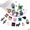 Parti di scarpe Accessori Charms Ricordi d'infanzia all'ingrosso Game Boy Love Cartoon Croc Pvc Decorazione Fibbia Gomma morbida Zoccolo veloce Dhcjv