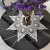 Table Cloth French Romantic Octagonal Lace Embroidered Tablecloth Bedroom Study Living Room Small Round Cover Wedding Party Decoration