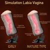 Beauty Items Men Masturbator Cup Vagina Vacuum Real Pussy Masturbation Devices Rotating Hand Free Suction Masturb sexy Toys For Male