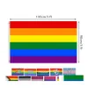 Banner Flags 12 diseños 3X5Fts 90X150Cm Philadelphia Phily Straight Ally Progress Lgbt Rainbow Gay Pride Flag Dhs Drop Delivery Home Dh9Qw