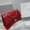 Pasek łańcucha 23SS projektant torebka torebka na ramię Crush Crocodile Kobiety luksurys Projektanci torby torebki crossbody torebki torebki torebki