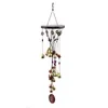 Decorative Figurines Outdoor Pavilion Copper 5 Bells Pentagon Coin Drawing Home Yard Garden Wind Chimes Friend Gift