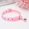 Hondenkragen Pet Patch Bell Collar Kleine kat Love Arrow Patroon Gepersonaliseerde verstelbare ketting voor kitten en puppy