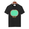 2023 Fashion Mens T-shirt Märke lyx karaktär tryck kort ärm rund hals sommar lös t-shirt topp svart vit asiatisk storlek m-3xl