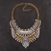 Chains Fashion Crystal Summer Necklace Charm Costume Choker Pendant Chunky Statement Jewelry For Women 2023