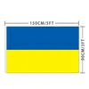 Banner Flags Ukraine Flag 3Ftx5Ft Ukrainian National 150X90Cm With Brass Grommets Drop Delivery Home Garden Festive Party Supplies5070743