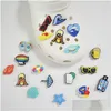 Shoe Parts Accessories Charms Wholesale Childhood Memories Summer Beach Holiday Funny Gift Cartoon Croc Pvc Decoration Buckle Soft Dhzr7
