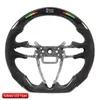 Real Carbon Fiber LED Steering Wheel Trims for Honda Car Accessories