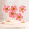 Forniture festive Altre feste 6 pezzi/set Torte Cupcake Topper Bandiere Bambini Baby Shower Compleanno Decorazione di nozze