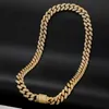 Hip Hop Jewelry Iced Out 12mm 925 Sterling Silver Vvs Moissanite Diamond Cuban Link Chain Necklace