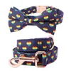 Dog Collars Love Collar Bow Tie With Metal Buckle Big And Small Dog&Cat Pet Accessories