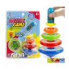 Spinning Top Rotary Gyro Supper Shooter Game Långvarig lysande överlagrad färg Flash Battle Plate Toy Hand Spinner Spiner Top DHV3Y