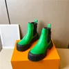 2023 Designer Parijs Ruby Platte Lage Enkellaars Dames Laureate Platform Woestijn Leer Winter Martin Schoenen Trim Rits Rubberen Zool Sneakers Met Originele Doos