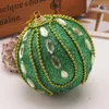 Party Decoration 1pc Glitter Christmas Tree Ball Sequined Shiny Pendant For DIY Xmas Home Festive Hanging Year