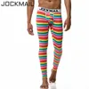 Men's Thermal Underwear JOCKMAIL Sexy long johns pants men thermal underwear cotton printed mens sleeping bottoms leggings pant 230109