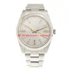 8 Style Classic Men's Watch 124300 41 mm Horloges Black Dial Luminous Automatic Mechanical Crescent Bezel Roestvrijstalen polshorloge