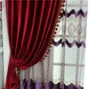 Rideaux rideaux pour salon salle à manger chambre style européen couleur unie flanelle italienne abat-jour personnalisation incluse