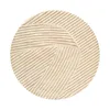 Carpets Japanese Striped Round Carpet Living Room Cloakroom Minimalist Rug Nordic Sofa Coffee Table Floor Mat Computer Chair Area Rugs