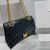 Pasek łańcucha 23SS projektant torebka torebka na ramię Crush Crocodile Kobiety luksurys Projektanci torby torebki crossbody torebki torebki torebki