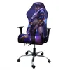Chair Covers 4pcs Gaming With Armrest Spandex Slipcover Office Seat Cover For Computer Armchair Protector ESports Gamer
