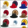 Les chapeaux de rastitude avariés ont ressenti un chapeau fedora pour les hommes de la femme tas de jazz féminin pour hommes massiques de la mode artificielle double couleur panama casser dames ottgz