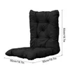 Pillow Solid Color Matte Fabric Sun Lounger Recliner Rocking Rattan Chair Folding Floor Sofa Seat Pad Tatami Mat