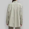 Women's Blouses & Shirts Women Shirt 2023 Autumn / Winter OL Solid Poplin Cardigan Long-sleeved Normcore Minimalist BlouseWomen's