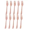 Dinnerware Sets Disposable Tableware Decoration Supplies Sturdy Flatware For Engagement Catering Events Parties Dinners Dessert Shop