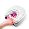 Nageldrogers masier draadloos draadloos oplaadbaar 48W rood licht led uv professionele manicure elektrische lamp drop levering gezondheid schoonheid dhg64