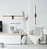 Wall Lamp Nordic Modern Minimalist Long Strip LED Creative Art Living Room Bedroom Corridor Decoration El Table