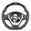 Driving Wheel Real Carbon Fiber LED Display Steering Wheels Compatible For F20 F30 F32 3 Series Car Styling Accessories