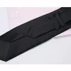 Fliegen 2023 Für Männer 9 cm Breite Designer Hohe Qualität Klassische Feste Farbe Schwarz Mode Marke Krawatte Casual Business