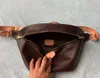 حقيبة مصمم أزياء كلاسيكية حقيبة حقيقية من جلد الخصر ، حقيبة كروس ،