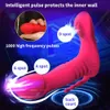 Articoli di bellezza Indossare Dildo Telescopico Vibratore Giocattoli sexy Per coppia Orgasmo Masturbatore Telecomando senza fili Mutandine Vibratori Donne